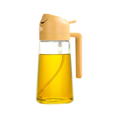 ¡Doble Función, Máximo Sabor! Spray de Aceite 2 en 1
